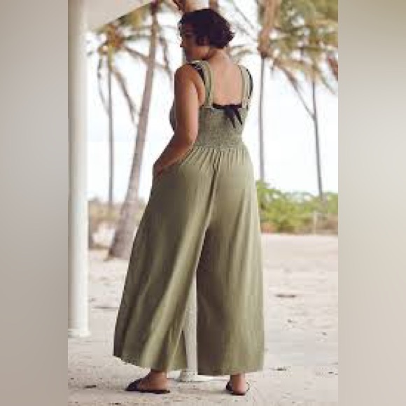 The Simona Scoop-Neck Jumpsuit by Celandine Anthropologie - Picture 2 of 3